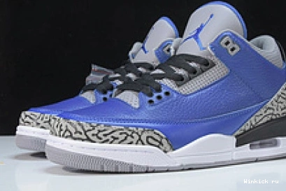 JORDAN ROYAL” AIR 3 “VARSITY 0708
